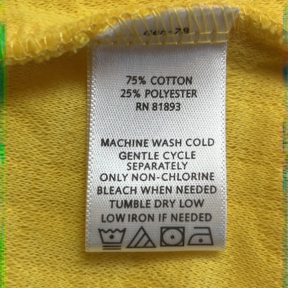 Isaac Mizrahi Live Jacket Quilted Button Up Neon Yellow Jacks Size 1X - Picture 7 of 11